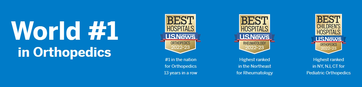 World #1 in Orthopedics